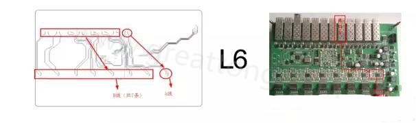 根據(jù)客戶(hù)端提供的信息，確認(rèn)為L(zhǎng)6層光口8與芯片8之間的兩條差分阻抗線調(diào)試不通-深圳宏力捷