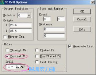 轉(zhuǎn)完Gerber后，接著還需轉(zhuǎn)鉆孔，通孔和盲、埋孔的轉(zhuǎn)法有所不同，轉(zhuǎn)通孔只須點(diǎn)擊Add，在彈出的窗口Document Name輸入文件名