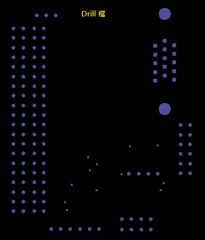 產(chǎn)生Drill File及 Map File 的Gerber 檔案，此會產(chǎn)生描述此PCB所用到的鉆孔的孔徑尺寸及鉆孔的座標(biāo)資訊。